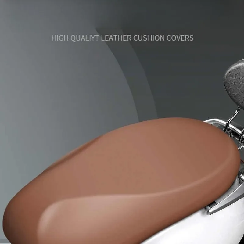 Motorcycle Waterproof and Sun-proof Seat Cover Suitable for All Seasons Wear-resistant and Comfortable Brown Leather Cover
Motorcycle Waterproof and Sun-proof Seat Cover Suitable for All Seasons Wear-resistant and Comfortable Brown Leather Cover