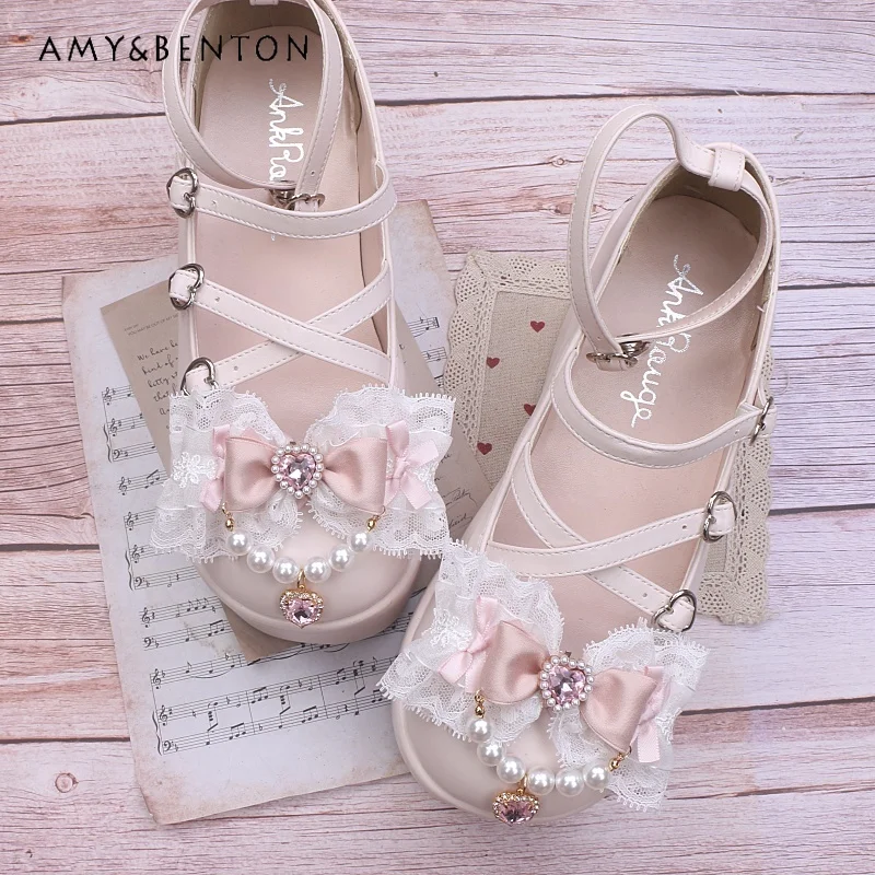 Original Handmade Japanese Beaded Lace Lace Love Pendant Big Bow Lolita Shoe Clip Sweet Cute Heavy Industry Hair Clips for Women
Original Handmade Japanese Beaded Lace Lace Love Pendant Big Bow Lolita Shoe Clip Sweet Cute Heavy Industry Hair Clips for Women