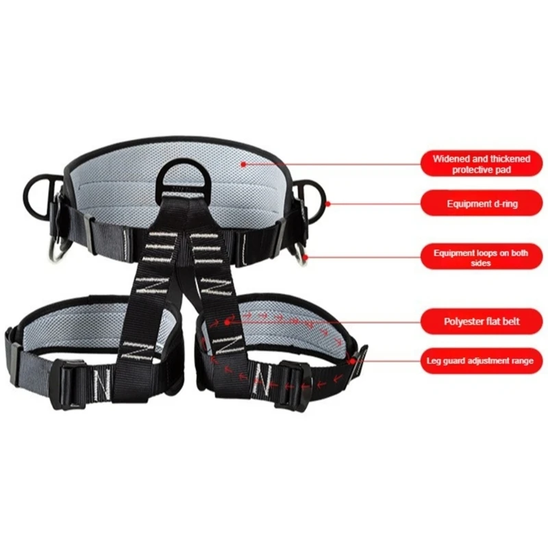 W89C Professional Climbing Harness With Even Force Distribution Fast Adjustment Secure
W89C Professional Climbing Harness With Even Force Distribution Fast Adjustment Secure