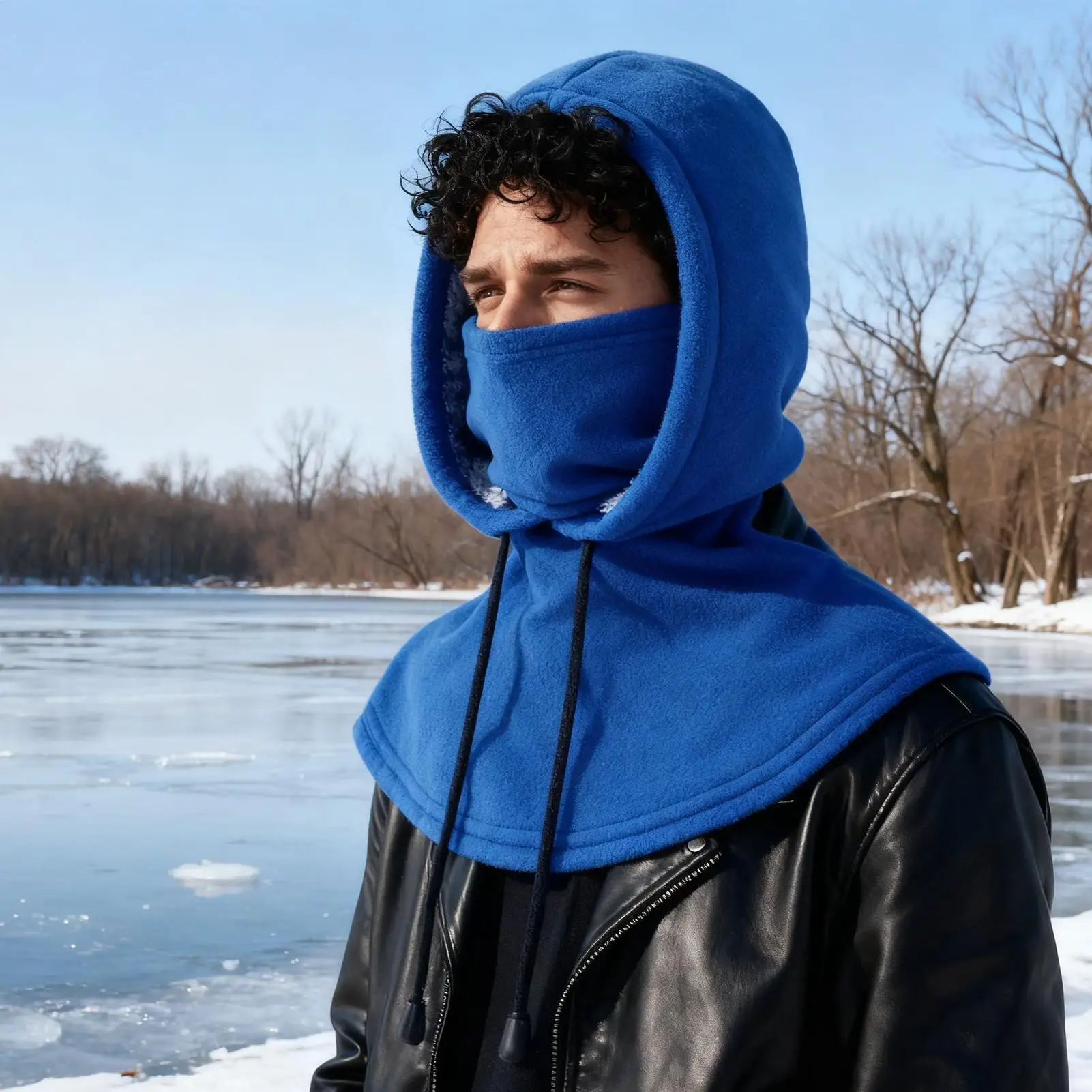 Велосипедная флисовая шапка с завязками, зимняя шапка, дышащий лыжный капюшон для женщин, бегунов, велосипедистов, кемпинга, езды на велосипеде
Велосипедная флисовая шапка с завязками, зимняя шапка, дышащий лыжный капюшон для женщин, бегунов, велосипедистов, кемпинга, езды на велосипеде