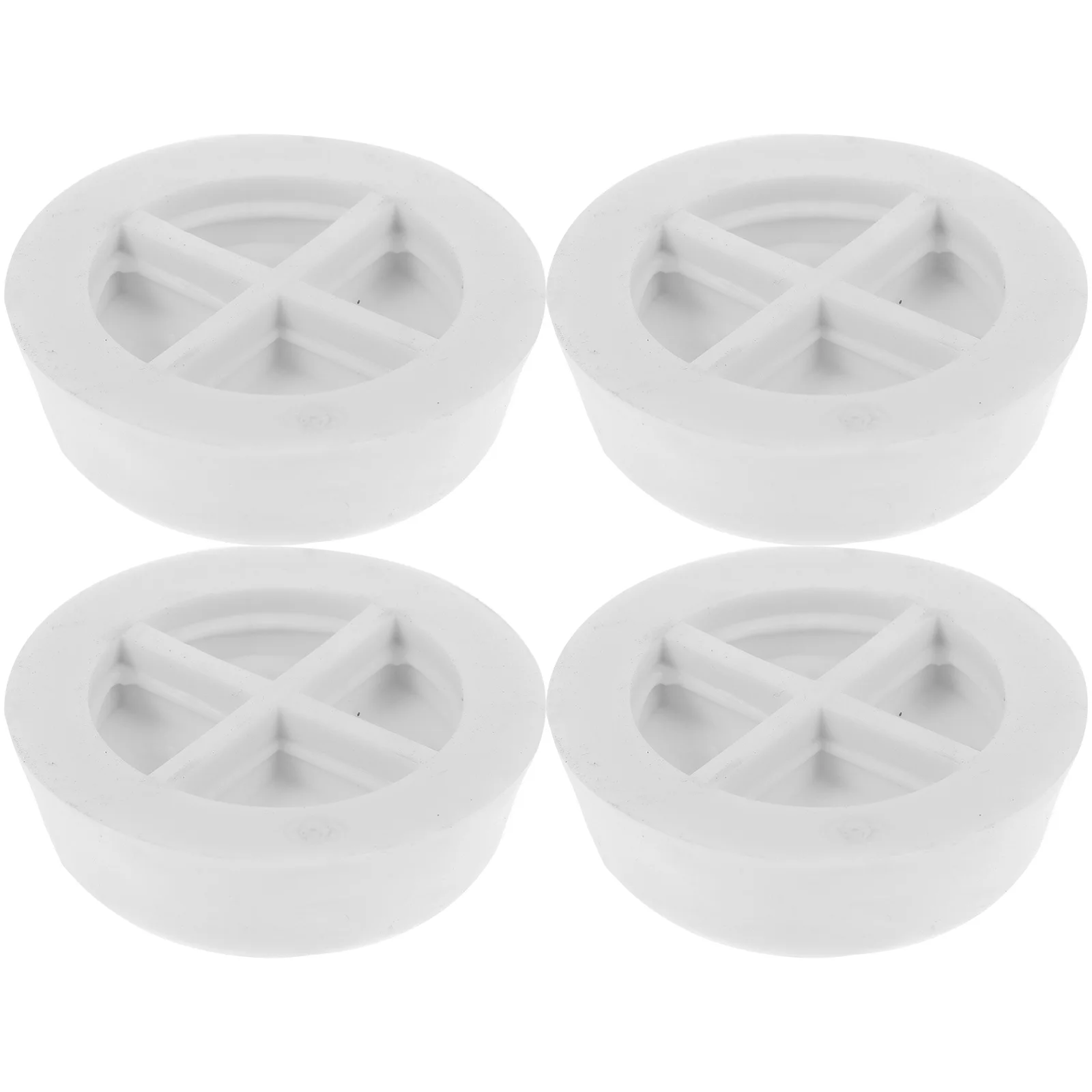 4 Pcs White TPR Rubber Base Foot Pads for Washing Machine Anti Vibration Furniture Accessories Heightening Mats
4 Pcs White TPR Rubber Base Foot Pads for Washing Machine Anti Vibration Furniture Accessories Heightening Mats
