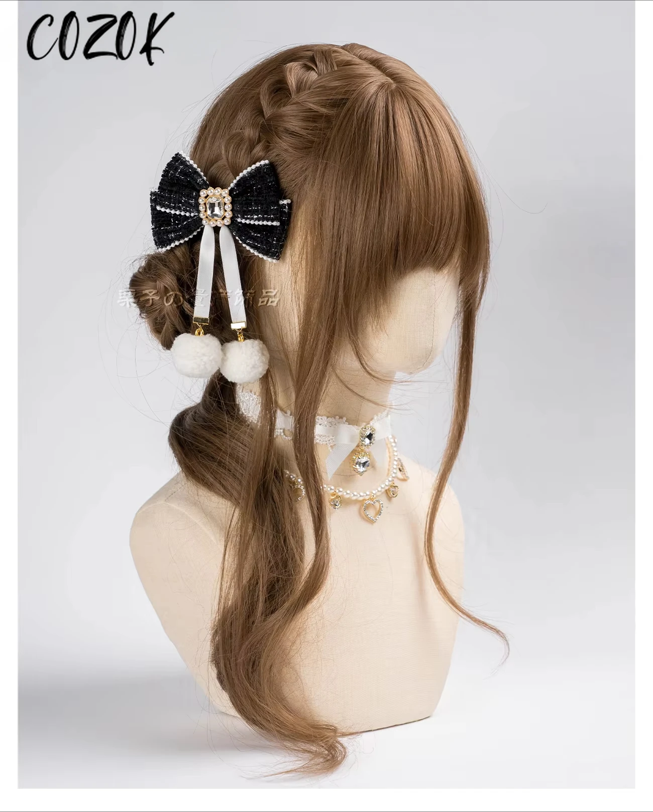 Japanese Pearl Bow Rhinestone Hairball Girls Hairpin Mine Mass Production Women's Cute Side Clip Sweet Headgear Hair Clips
Japanese Pearl Bow Rhinestone Hairball Girls Hairpin Mine Mass Production Women's Cute Side Clip Sweet Headgear Hair Clips