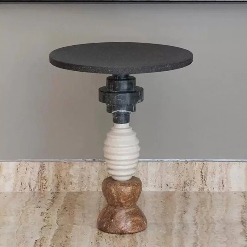 Luxury Irregular Natural Marble Designer Side Table Creative Corner Table for High-end Villa & Large Penthouse
Luxury Irregular Natural Marble Designer Side Table Creative Corner Table for High-end Villa & Large Penthouse