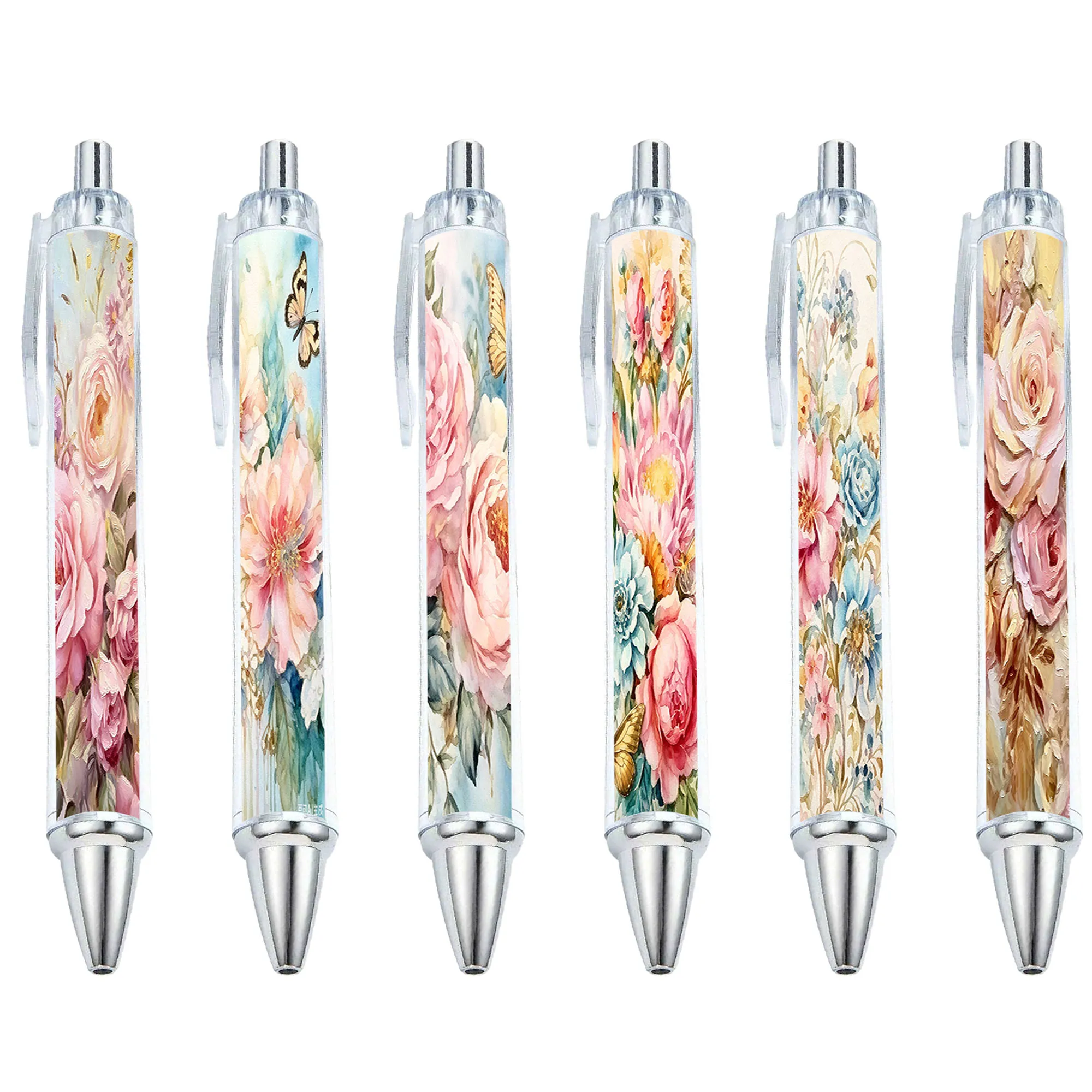 12pcs Retro Rose Illustration Ballpoint Pen Luxury Flower Press Gift Pen Writing Signature Party Festival Gift Random Style
12pcs Retro Rose Illustration Ballpoint Pen Luxury Flower Press Gift Pen Writing Signature Party Festival Gift Random Style