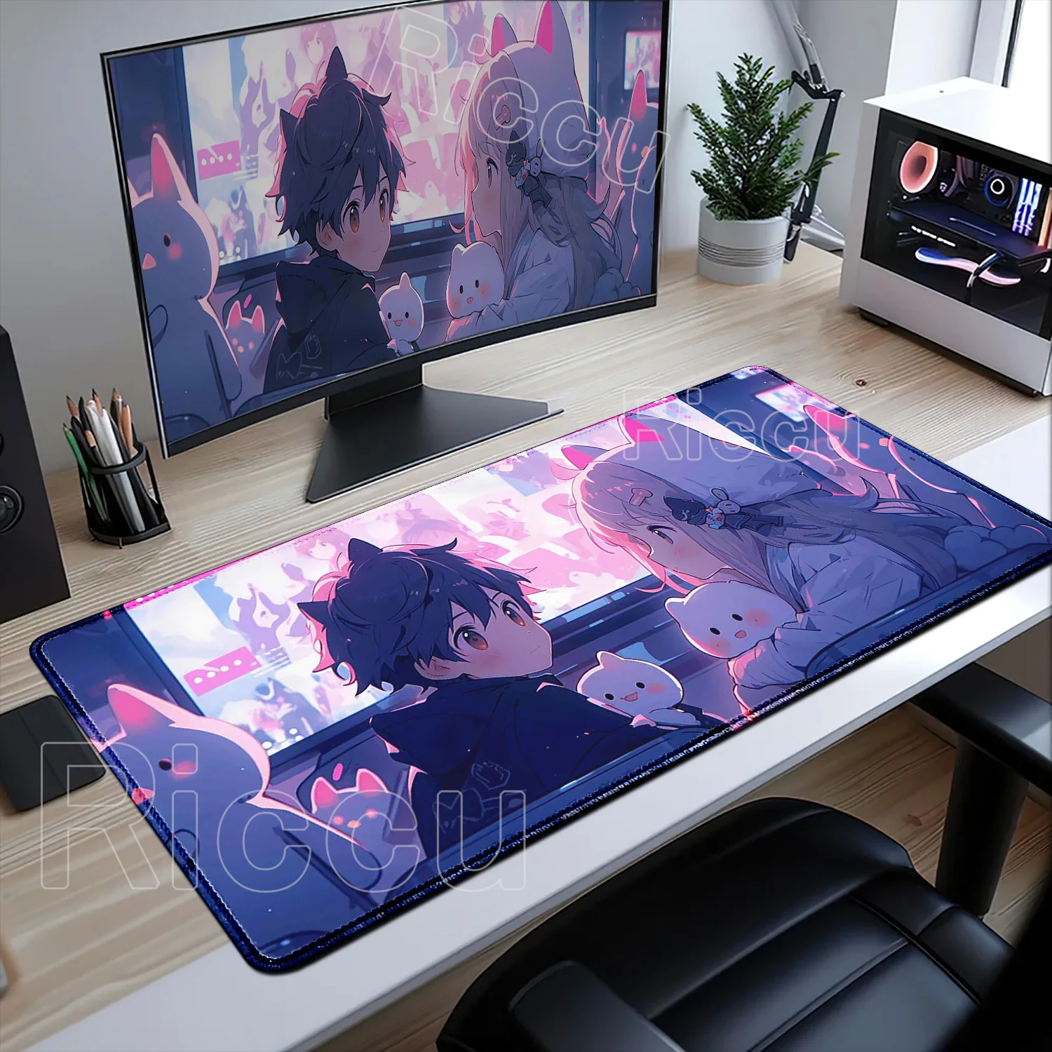Kawaii Anime Girls and Boys Xxl Mouse Pad 900x400 Cute Gamer Deskmat Pc Gaming Accessories Non-slip Rubber Mousepad Keyboard Pad
Kawaii Anime Girls and Boys Xxl Mouse Pad 900x400 Cute Gamer Deskmat Pc Gaming Accessories Non-slip Rubber Mousepad Keyboard Pad