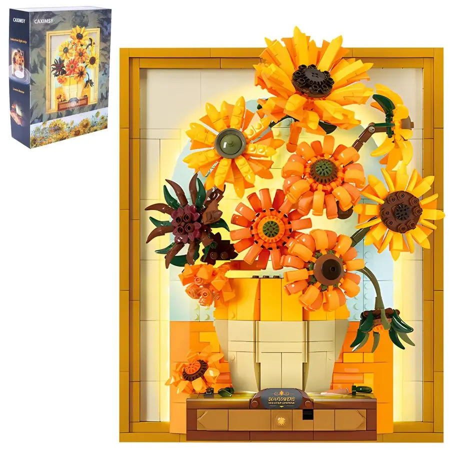 Flowers Sunflower Building Block Sets Crafts for Adults Sunflowers Wall Art Painting Frame Gifts for Mothers Valentines DayArtif
Flowers Sunflower Building Block Sets Crafts for Adults Sunflowers Wall Art Painting Frame Gifts for Mothers Valentines DayArtif