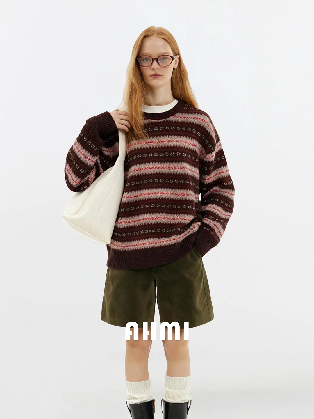 AHMI a Warm Soft Fce Sweater Comfortable Healing Winter Clothing for Girls Knitted Long Sve round Ne Regular Fit
AHMI a Warm Soft Fce Sweater Comfortable Healing Winter Clothing for Girls Knitted Long Sve round Ne Regular Fit