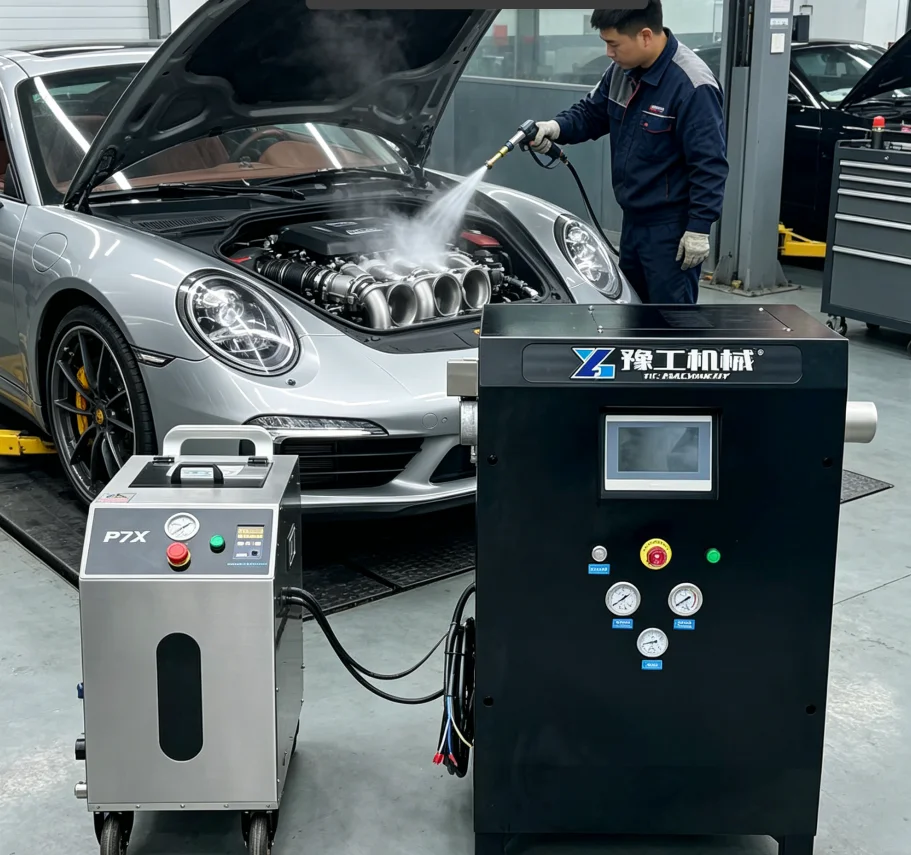 Yugong Portable Dry Ice Blasting Machine 11kg Hopper Non-abrasive CO2 Cleaner for Car Engine Carbon Deposit Removal
Yugong Portable Dry Ice Blasting Machine 11kg Hopper Non-abrasive CO2 Cleaner for Car Engine Carbon Deposit Removal