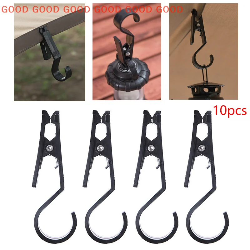 10Pcs Multi-functional Hook For Tent Pegs Camping And Travelling Tent Accessories Portable Outdoor Canopy Cloth Clip Hook Holder
10Pcs Multi-functional Hook For Tent Pegs Camping And Travelling Tent Accessories Portable Outdoor Canopy Cloth Clip Hook Holder