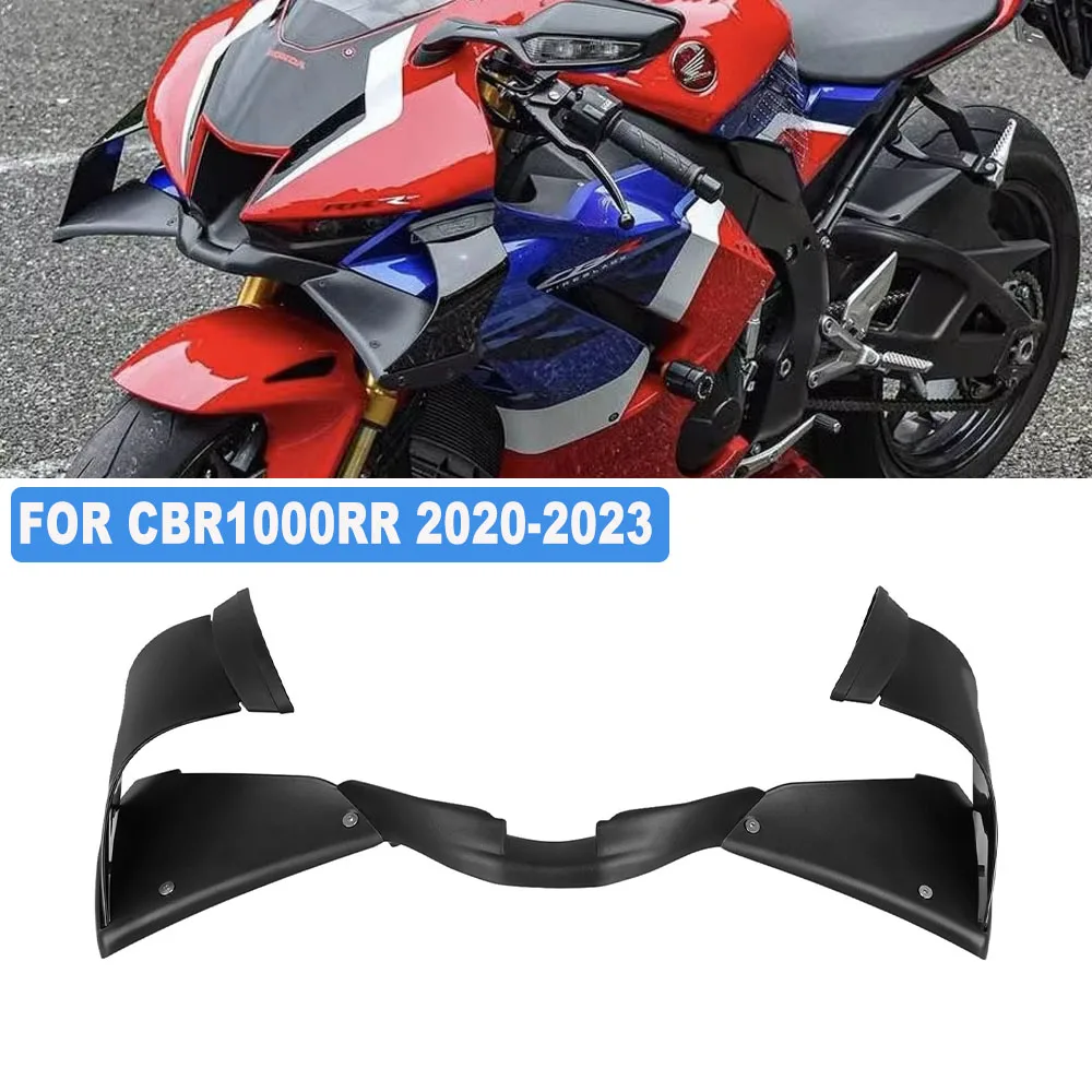 For Honda CBR1000RR-R CBR1000RRR CBR 1000 RRR Fireblade 2020-2023 Motorcycle Front Spoiler Side Stablizer Fairing Wing Deflector
For Honda CBR1000RR-R CBR1000RRR CBR 1000 RRR Fireblade 2020-2023 Motorcycle Front Spoiler Side Stablizer Fairing Wing Deflector