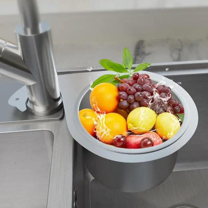 Stainless Steel Sink Strainer Basket Kitchen Garbage Filter Swan Design Hanging Dry Wet Separation Hook Drain Rack
Stainless Steel Sink Strainer Basket Kitchen Garbage Filter Swan Design Hanging Dry Wet Separation Hook Drain Rack