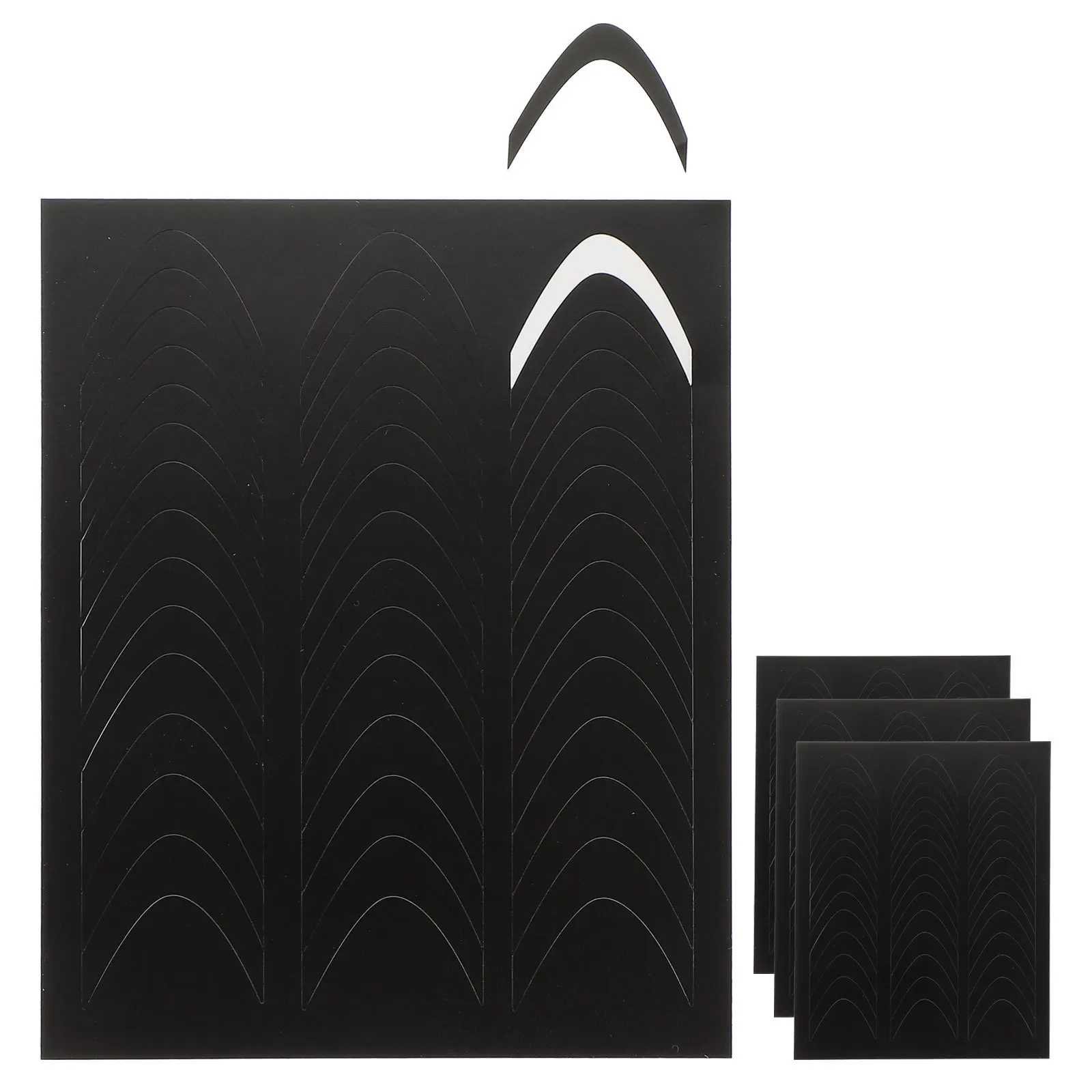 4 Sheets French Tip Nail Guides Self Adhesive Manicure Sticker for Curved Edges Easy Nail Art Design Tool Strip
4 Sheets French Tip Nail Guides Self Adhesive Manicure Sticker for Curved Edges Easy Nail Art Design Tool Strip