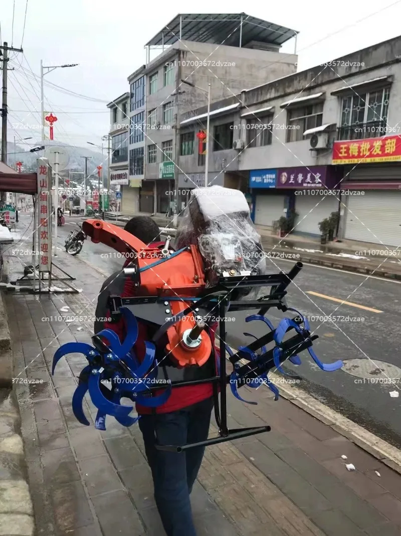 Portable Micro Tiller Backpack Frame for 170F 173 178 Engine, Tiller Accessory Cultivator Carrier
Portable Micro Tiller Backpack Frame for 170F 173 178 Engine, Tiller Accessory Cultivator Carrier