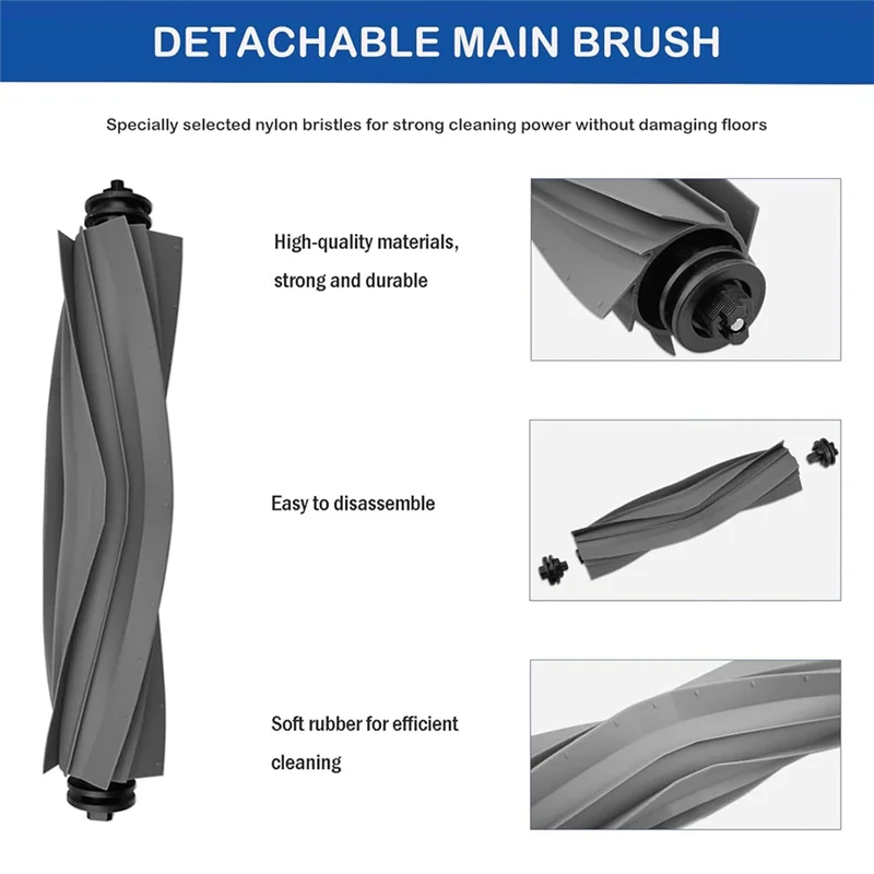 23Pcs For Dreame L10s Pro Ultra Heat RLL82CE/X30 Ultra/Mova E30 Ultra Vacuum Parts Main Side Brush Filter Mop Dust Bag-Best Sell
23Pcs For Dreame L10s Pro Ultra Heat RLL82CE/X30 Ultra/Mova E30 Ultra Vacuum Parts Main Side Brush Filter Mop Dust Bag-Best Sell