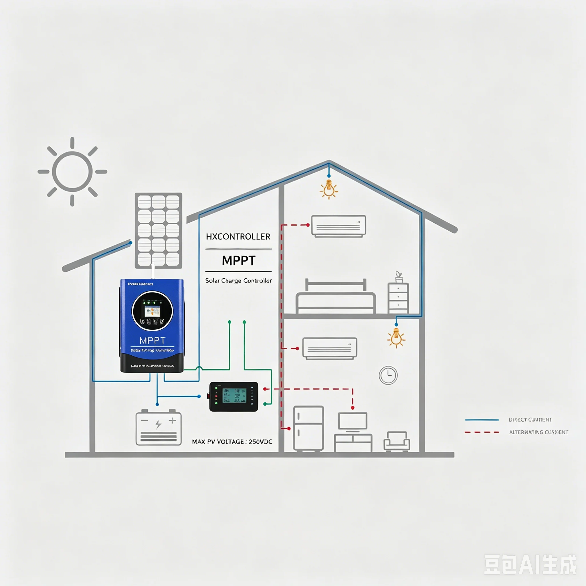9600W 80A MPPT Solar Charge Controller, 12V/24V/48V/96V/120V Auto-Sensing, Max 250V DC Input, Built-in WiFi for Remote Monitorin
9600W 80A MPPT Solar Charge Controller, 12V/24V/48V/96V/120V Auto-Sensing, Max 250V DC Input, Built-in WiFi for Remote Monitorin