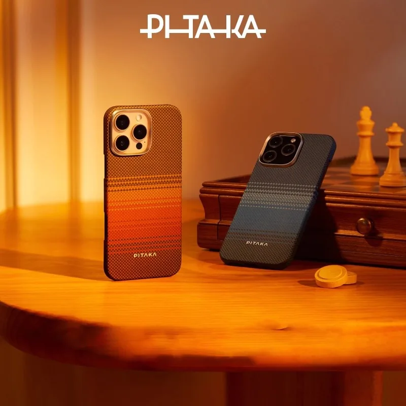 Чехол для телефона PITAKA из углеродного волокна для iPhone 16/17 Pro/Pro Max, магнитный защитный чехол для телефона, поддержка беспроводной зарядки, рождественские подарки
Чехол для телефона PITAKA из углеродного волокна для iPhone 16/17 Pro/Pro Max, магнитный защитный чехол для телефона, поддержка беспроводной зарядки, рождественские подарки