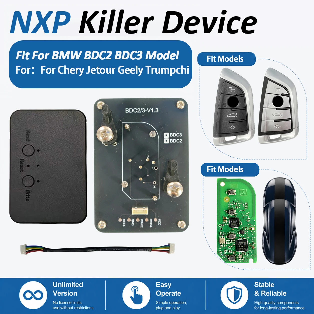 CNP259 NXP Killer Universal Fob Original PCB ID21A 434Mhz 49 Chip For BMW BDC2 3 5 6 7 8 Series G20 G30 G31 G38 X3 X4 X5 X6X7
CNP259 NXP Killer Universal Fob Original PCB ID21A 434Mhz 49 Chip For BMW BDC2 3 5 6 7 8 Series G20 G30 G31 G38 X3 X4 X5 X6X7