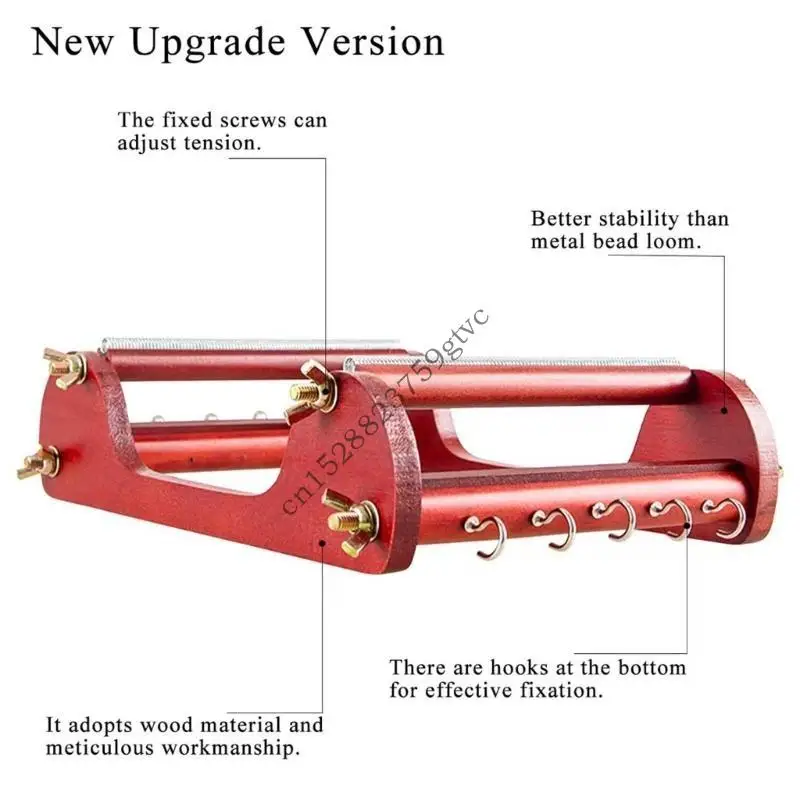 D0UF Bead Weaving Tool Vintage Inspired Beads Loom include Loom Beads Threads Needle for Bracelets Necklaces
D0UF Bead Weaving Tool Vintage Inspired Beads Loom include Loom Beads Threads Needle for Bracelets Necklaces