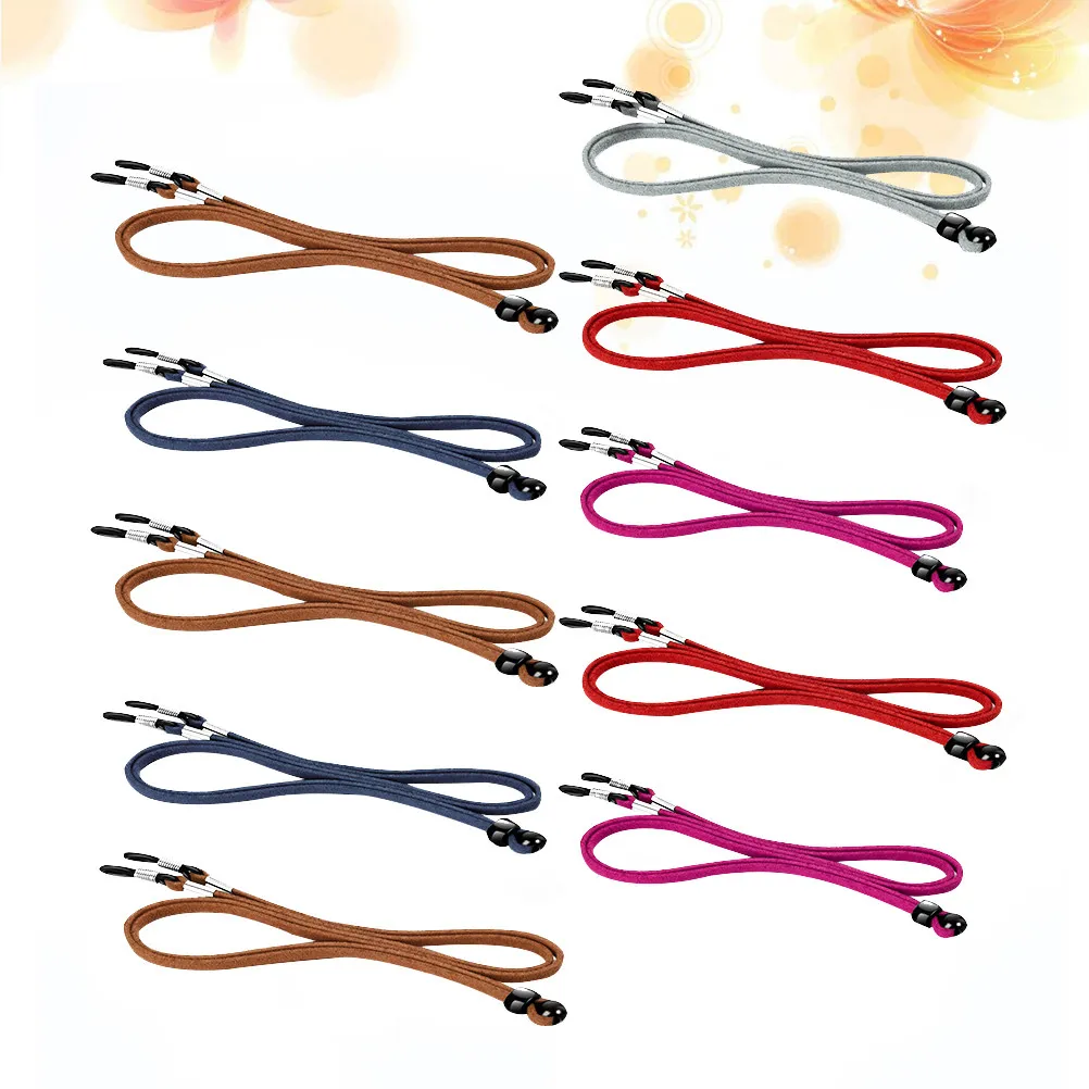 10Pcs Anti-Slip Eyeglasses Straps Adjustable Premium Glasses Lanyard for Running Hiking Cycling Sports Neck Arm Head Use
10Pcs Anti-Slip Eyeglasses Straps Adjustable Premium Glasses Lanyard for Running Hiking Cycling Sports Neck Arm Head Use