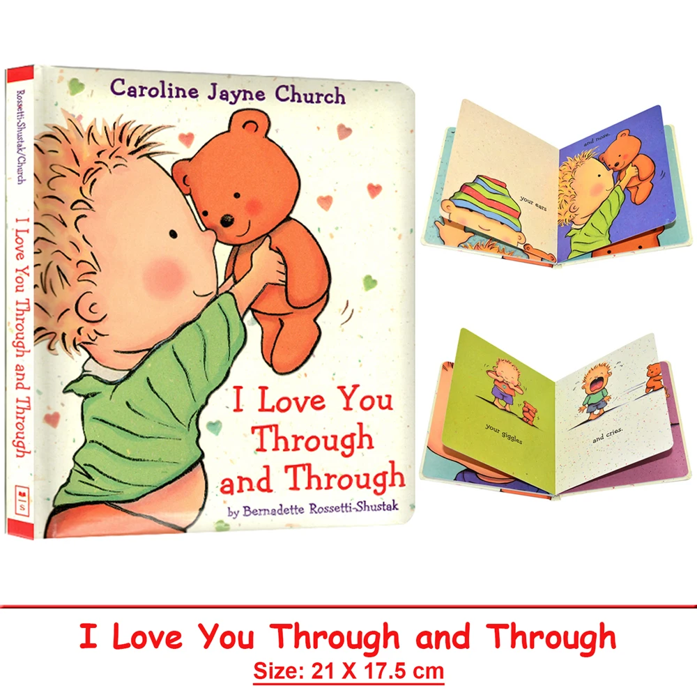 I Love You Through and Through By Caroline Jayne Church English Enlightenment Picture Books for Kid Early Education Reading Book
I Love You Through and Through By Caroline Jayne Church English Enlightenment Picture Books for Kid Early Education Reading Book