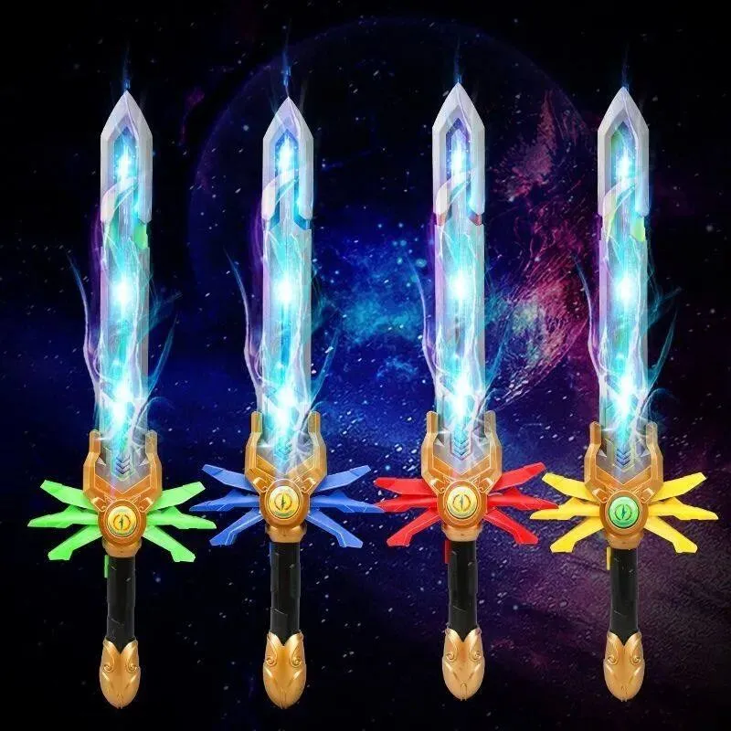 Children's Flashing Laser Sword Toy Holy Sword Cosplay Prop Accessories Kids' Entertainment Educational Game Tool
Children's Flashing Laser Sword Toy Holy Sword Cosplay Prop Accessories Kids' Entertainment Educational Game Tool