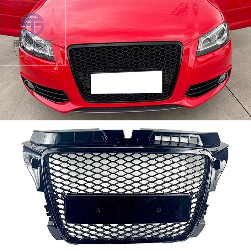 High Quality Car Body Kit Front Bumper ABS Full Honeycomb Mesh Grille for audis A3 S3 Upgrade to RS3 2009-2013
High Quality Car Body Kit Front Bumper ABS Full Honeycomb Mesh Grille for audis A3 S3 Upgrade to RS3 2009-2013