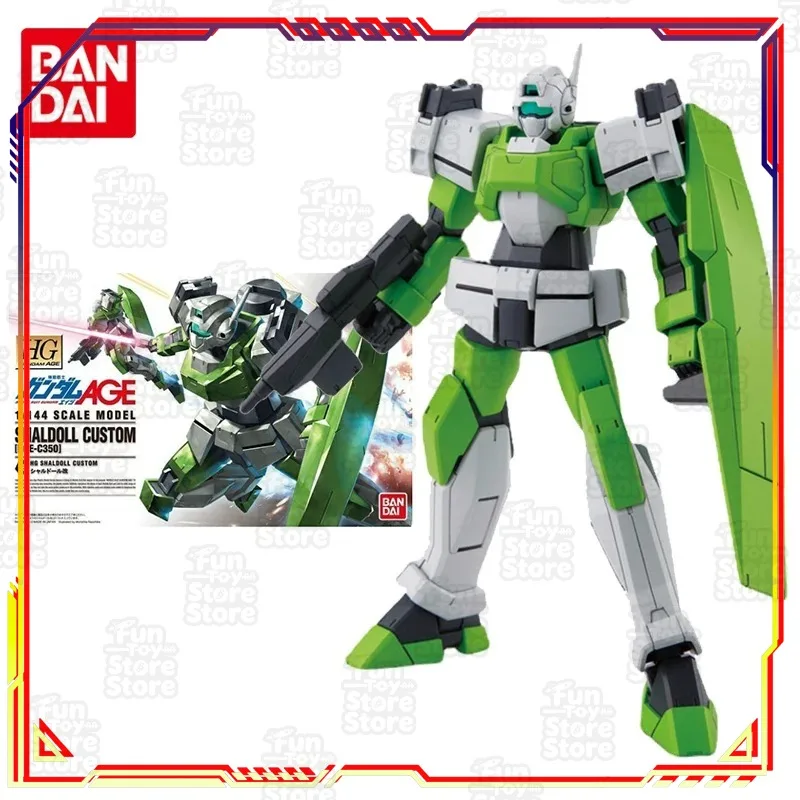 Bandai Gundam HG AGE 1/144 RGE-C350 Shaldoll Custom Gunpla Model Kit Anime Action Figure Toy for Kids Collectors Official
Bandai Gundam HG AGE 1/144 RGE-C350 Shaldoll Custom Gunpla Model Kit Anime Action Figure Toy for Kids Collectors Official