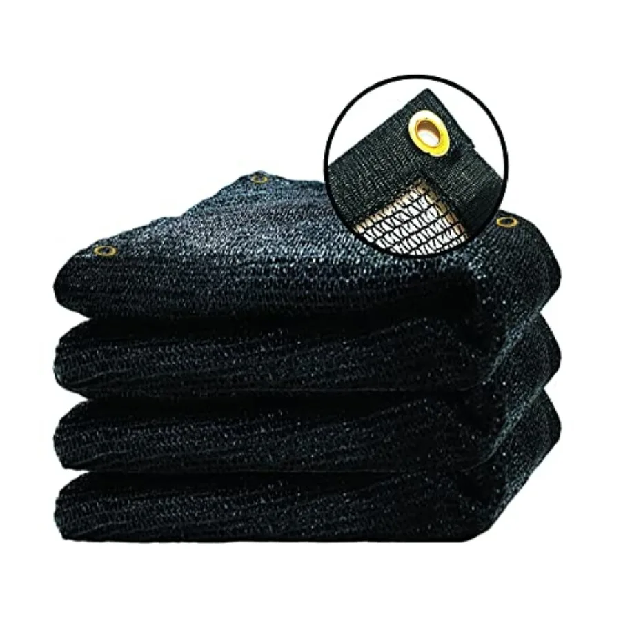 90% Black Shade Cloth, 10X30Ft Garden Sun Shade for Plant Cover, Outdoor Shade Netting with Grommets, Sunblock Mesh Tarp for Pa
90% Black Shade Cloth, 10X30Ft Garden Sun Shade for Plant Cover, Outdoor Shade Netting with Grommets, Sunblock Mesh Tarp for Pa