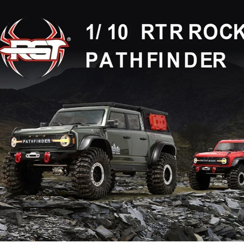 Rgt Ex86150 Pathfinder 1/10 Scale Rtr Rc Electric 4wd Off Road Simulation Crawler Truck Remote Control Model For Rc Hobbyists