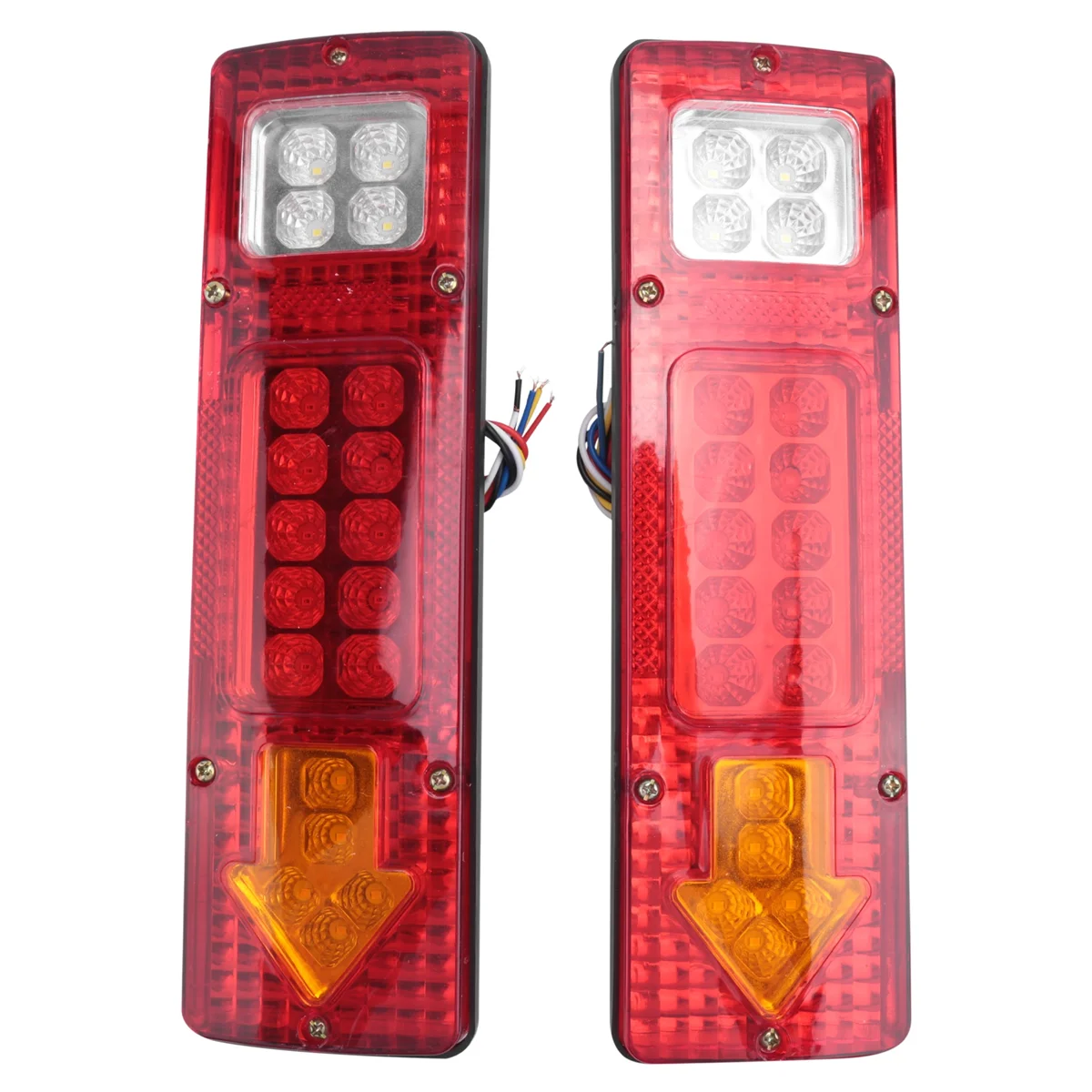 2Pcs Car 19 LED Waterproof Tail Light Trailer Truck Rear Turn Signal Stop Light—L49A
2Pcs Car 19 LED Waterproof Tail Light Trailer Truck Rear Turn Signal Stop Light—L49A