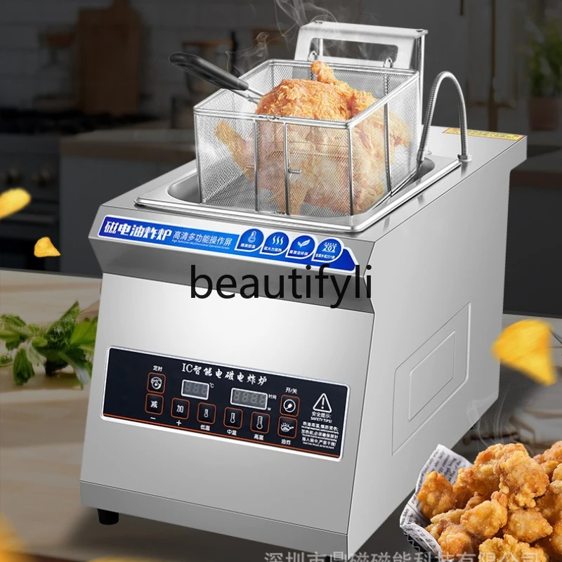 Automatic Lifting Electric Fryer Commercial Single/Double Tank Multi-Function Deep Fryer Temperature Control Fryer 
Automatic Lifting Electric Fryer Commercial Single/Double Tank Multi-Function Deep Fryer Temperature Control Fryer
