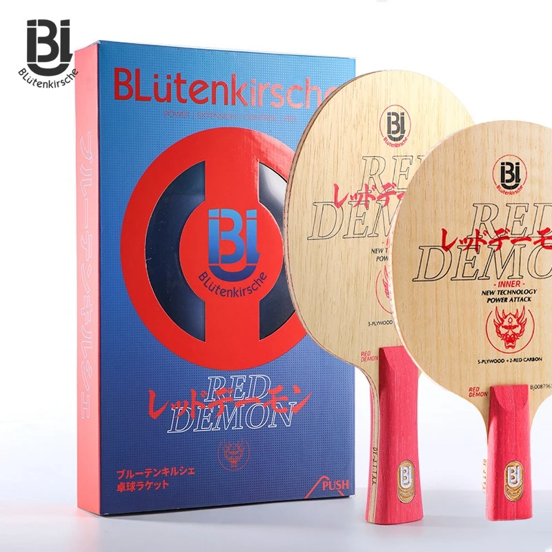 HuIESON RED DEMON Table Tennis Blade Pink 7ply Carbon Fiber Fast Attack And Arc FL & CS Ping Pong Base For Professional Training
HuIESON RED DEMON Table Tennis Blade Pink 7ply Carbon Fiber Fast Attack And Arc FL & CS Ping Pong Base For Professional Training