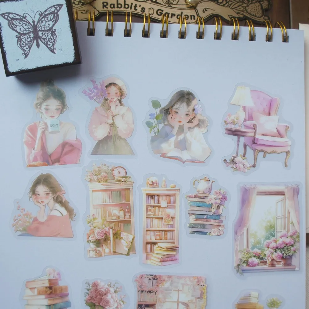 15 Pcs A Day of Baking and Planting Flowers Design Pvc Sticker Gift Tag Decoration Scrapbooking DIY Sticker
15 Pcs A Day of Baking and Planting Flowers Design Pvc Sticker Gift Tag Decoration Scrapbooking DIY Sticker