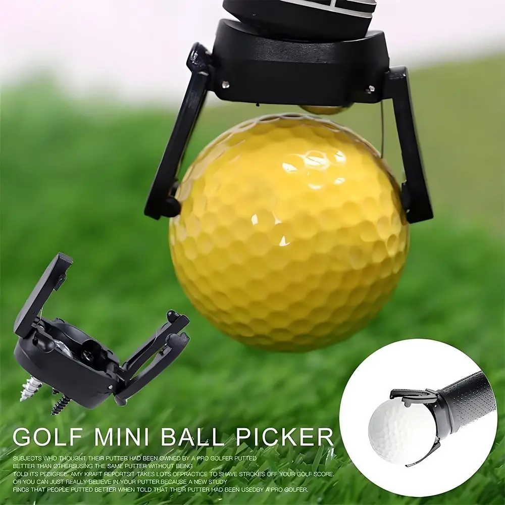 New Mini Golf Ball PickUp Plastic Black Golfball Pick Up Tools Putter Open Pitch Retriever Outdoor
New Mini Golf Ball PickUp Plastic Black Golfball Pick Up Tools Putter Open Pitch Retriever Outdoor