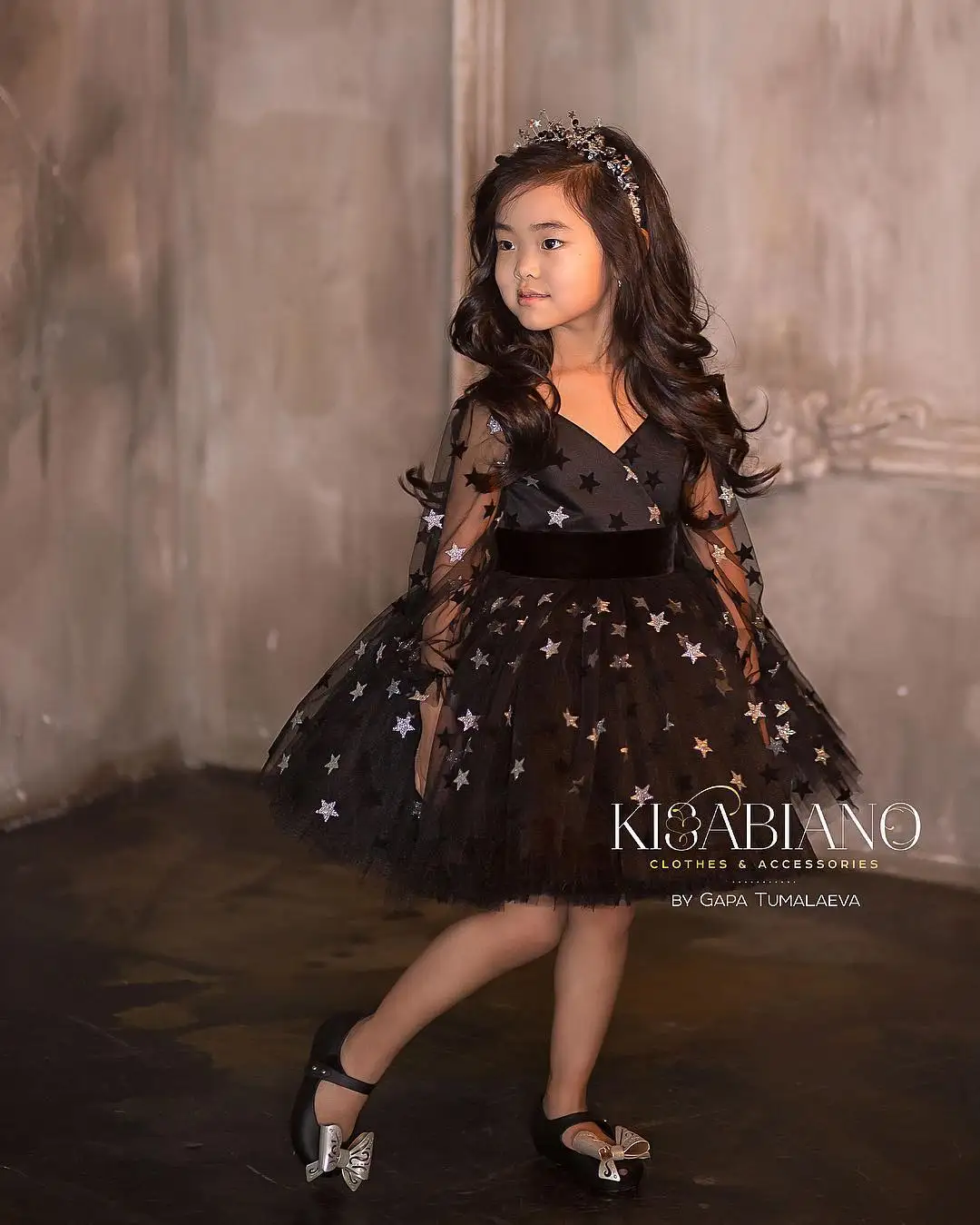 Long Sleeves Black Star Tulle Wedding Flower Girl Dress Kids Birthday Party Dress Toddler Baby Girl Dress
Long Sleeves Black Star Tulle Wedding Flower Girl Dress Kids Birthday Party Dress Toddler Baby Girl Dress