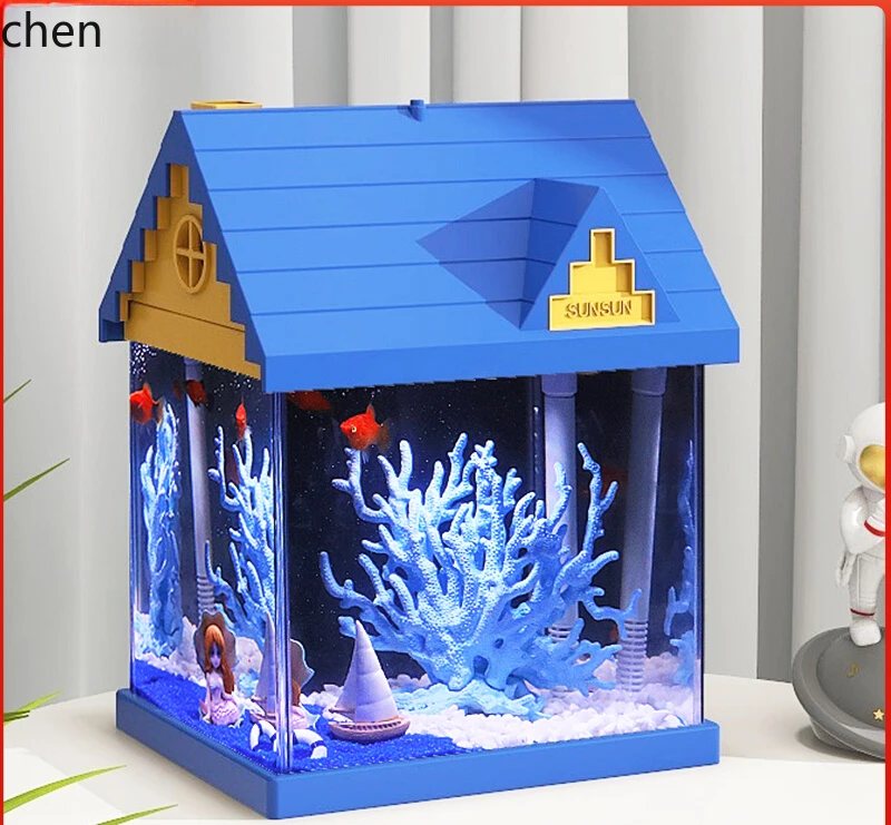 HXL hut fish tank small ultra-white glass fish tank ecological desktop landscaping goldfish tank aquarium
HXL hut fish tank small ultra-white glass fish tank ecological desktop landscaping goldfish tank aquarium