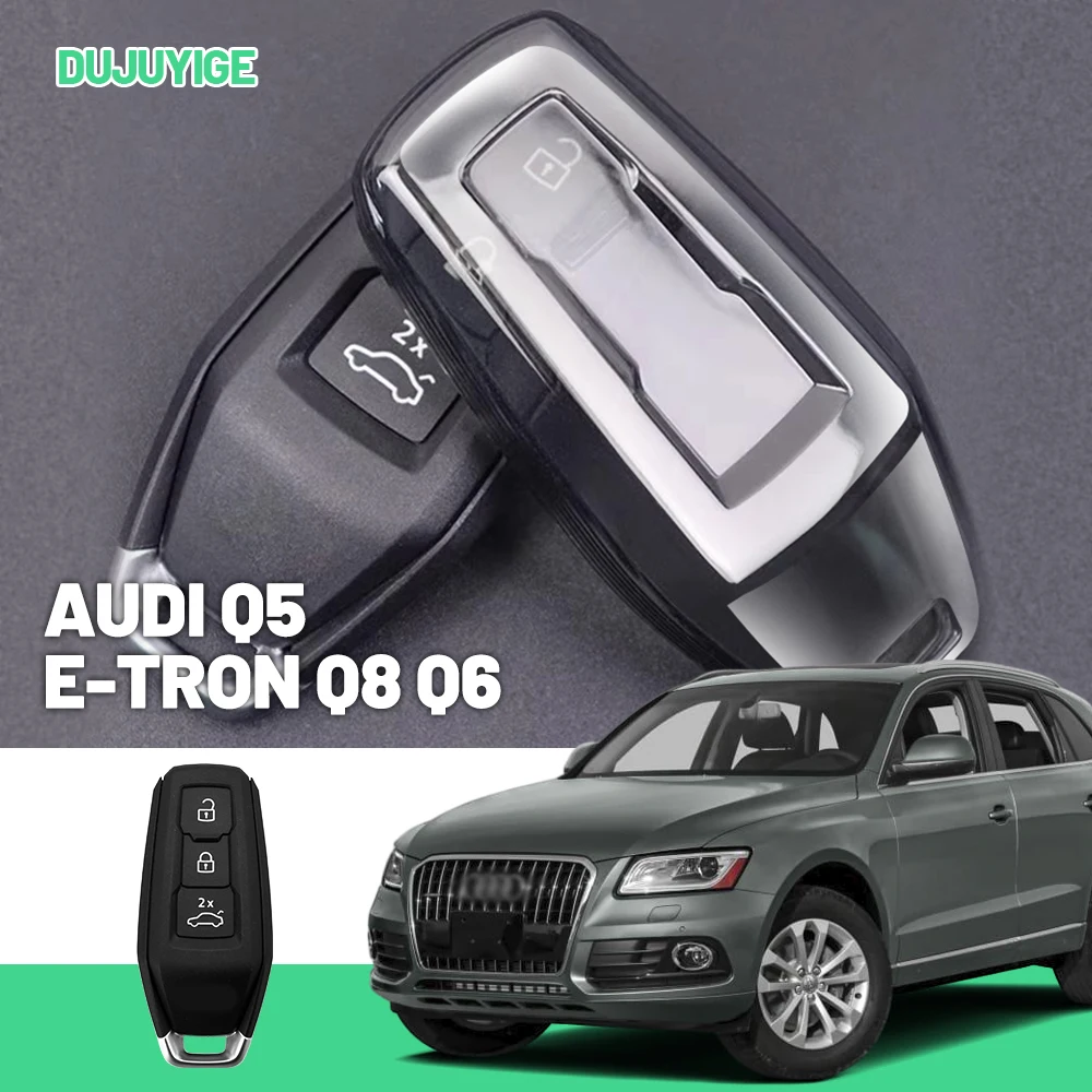 Clear TPU Car Key Case For Audi Q5 e-tron Q8 e-tron GE Q6 e-tron A3 S3 RS3 Key Fob Cover Protector Shell Auto Accessories
Clear TPU Car Key Case For Audi Q5 e-tron Q8 e-tron GE Q6 e-tron A3 S3 RS3 Key Fob Cover Protector Shell Auto Accessories