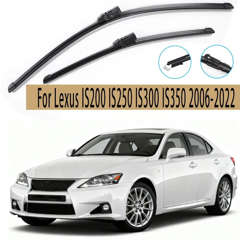 2pcs Front Windshield Wiper Blades Windscreen Wipers For Lexus IS200 IS250 IS300 IS350 2006-2022 2010 2011 2012 2013 2014 2015 
2pcs Front Windshield Wiper Blades Windscreen Wipers For Lexus IS200 IS250 IS300 IS350 2006-2022 2010 2011 2012 2013 2014 2015
