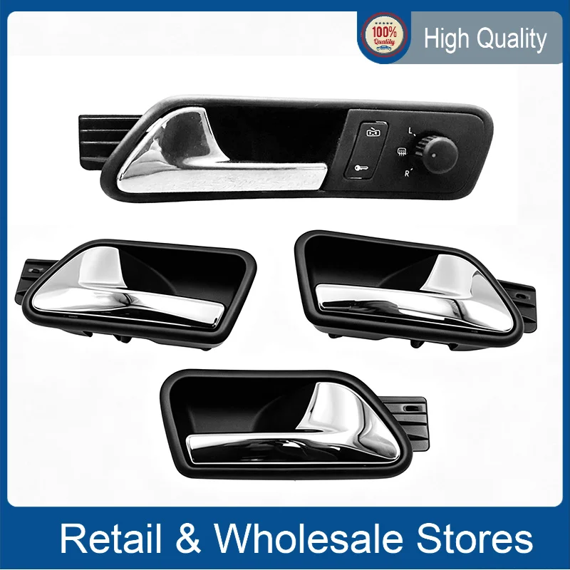 Car Inside Door Handle with Safety Door Lock Swith Rearview Mirror Control Knob Switch For Touran 1T1837113C 1T1837114C
Car Inside Door Handle with Safety Door Lock Swith Rearview Mirror Control Knob Switch For Touran 1T1837113C 1T1837114C