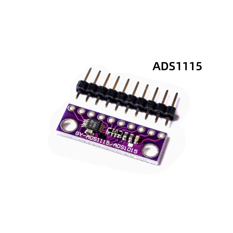 ADS1115 16 Bit ADC 4-Channel Analog to Digital Conversion Module with Adjustable Amplification
ADS1115 16 Bit ADC 4-Channel Analog to Digital Conversion Module with Adjustable Amplification