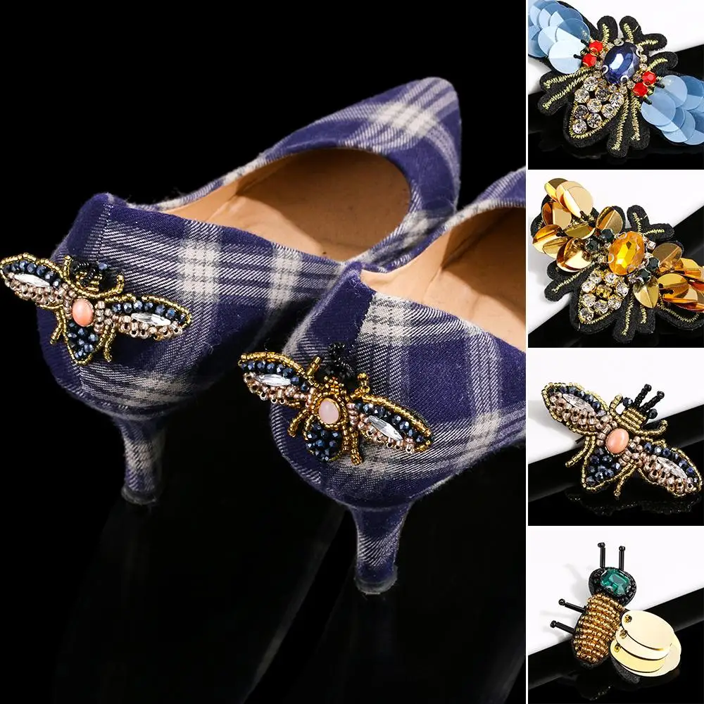 Handmade Beaded Embroidery Rhinestone Crystal Applique Bee Badge Sequin Patches Sew on Patch
Handmade Beaded Embroidery Rhinestone Crystal Applique Bee Badge Sequin Patches Sew on Patch