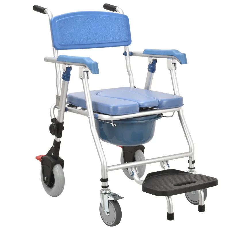Toilet chair for the elderly Bathroom auxiliary with wheelchair Bathing chair Handicapped toilet toilet chair
Toilet chair for the elderly Bathroom auxiliary with wheelchair Bathing chair Handicapped toilet toilet chair