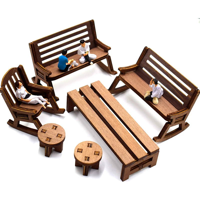 1/12 Dollhouse Mini Table Chair Dolls House Rocking Chair Dollhouse Furniture Accessories For Kids Pretend Play Toy
1/12 Dollhouse Mini Table Chair Dolls House Rocking Chair Dollhouse Furniture Accessories For Kids Pretend Play Toy