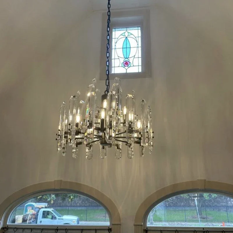 Modern American Design Living Room Dining Room Bedroom Decoration Chandelier Large Luxury Glass Pendant Light
Modern American Design Living Room Dining Room Bedroom Decoration Chandelier Large Luxury Glass Pendant Light