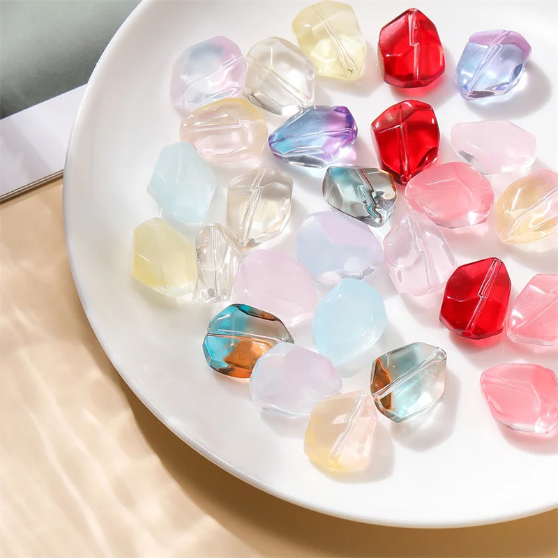 16x13MM Irregular Multi Faceted Glass Crystal Beads Straight Holes Spaced Beads For Jewelry Making DIY Necklace Bracelet
16x13MM Irregular Multi Faceted Glass Crystal Beads Straight Holes Spaced Beads For Jewelry Making DIY Necklace Bracelet