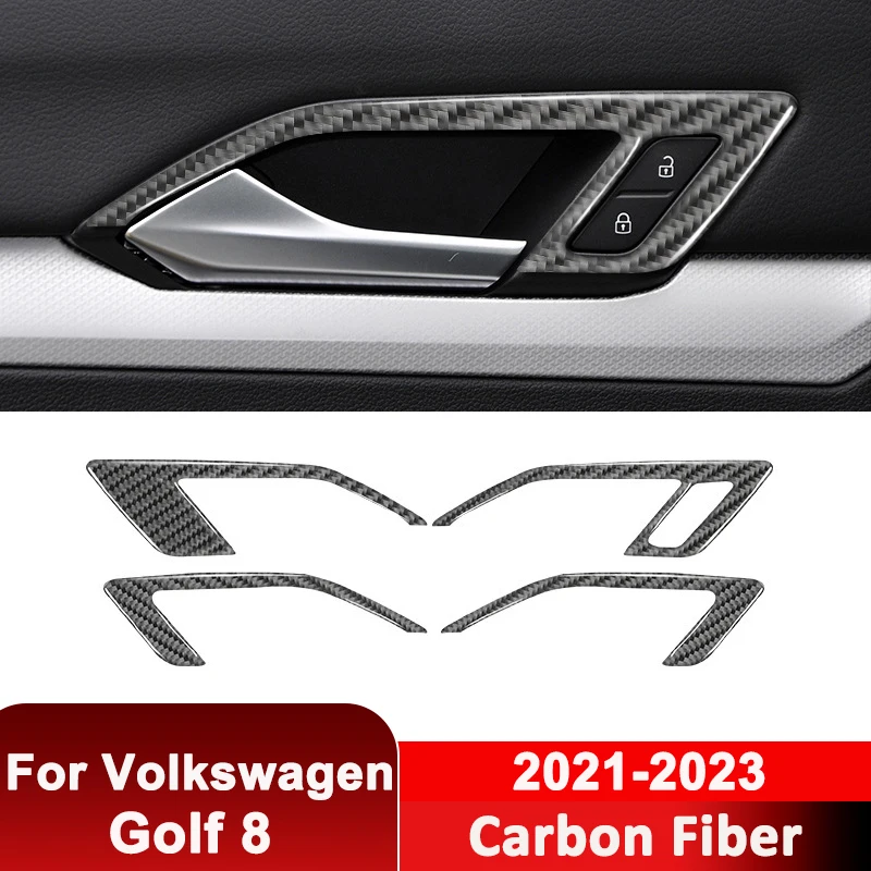 For Volkswagen Golf 8 2021-2023 Carbon Fiber Car Door Handle Frame Trim Strips Decorative Sticker Auto Interior Accessories
For Volkswagen Golf 8 2021-2023 Carbon Fiber Car Door Handle Frame Trim Strips Decorative Sticker Auto Interior Accessories