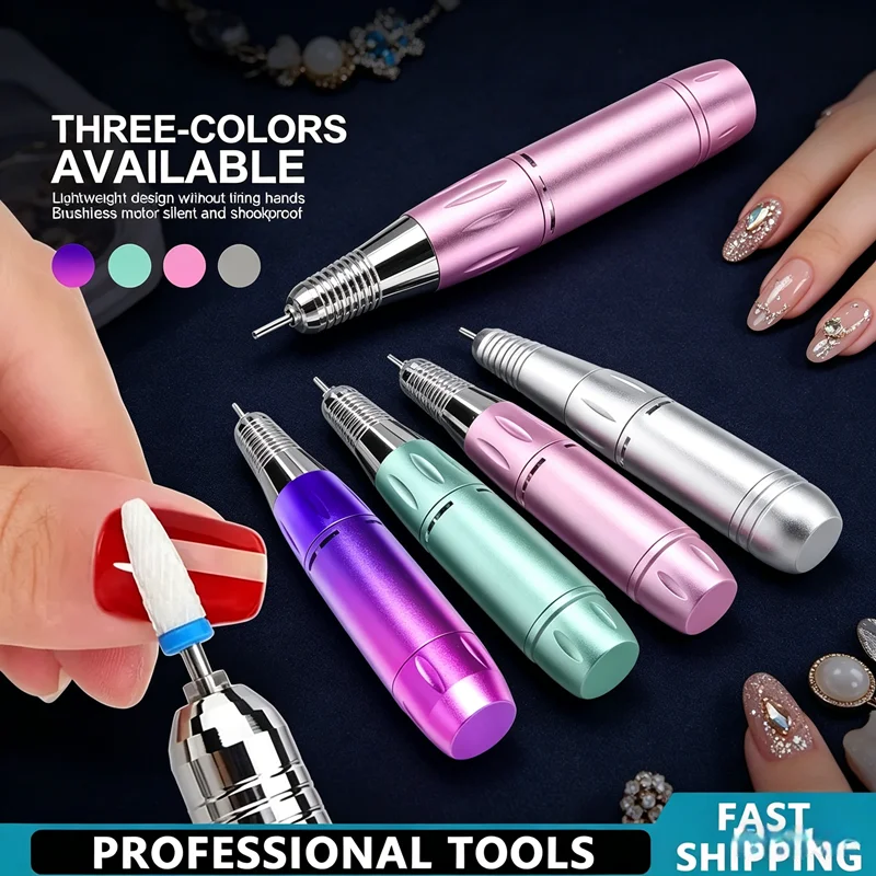 Electric DC Nail Drill Pen Handle File Polish Grind Machine Handpiece Manicure Pedicure Tool for Nails Drill Machine Accessories
Electric DC Nail Drill Pen Handle File Polish Grind Machine Handpiece Manicure Pedicure Tool for Nails Drill Machine Accessories