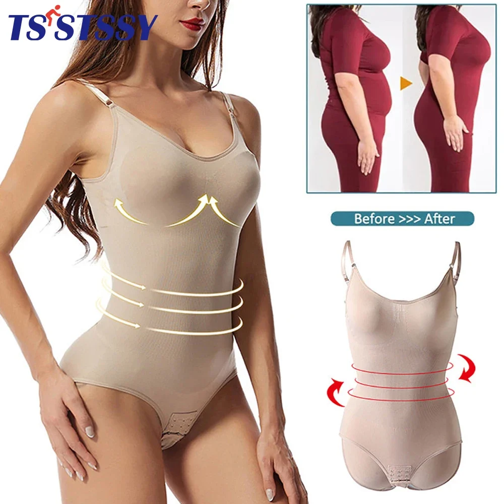 Women Bodysuit Tops Shapewear Seamless Tummy Control Slimming Waist V Neck Sculpting Jumpsuits Body Shaper
Women Bodysuit Tops Shapewear Seamless Tummy Control Slimming Waist V Neck Sculpting Jumpsuits Body Shaper