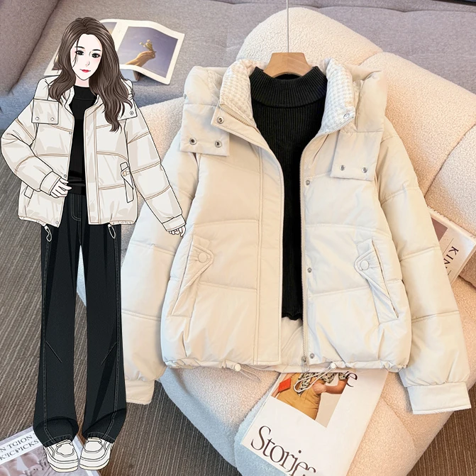 Высококачественное женское хлопковое пальто на пуху, осень-зима, новое брендовое пальто большого размера на молнии, длинное...
Высококачественное женское хлопковое пальто на пуху, осень-зима, новое брендовое пальто большого размера на молнии, длинное...