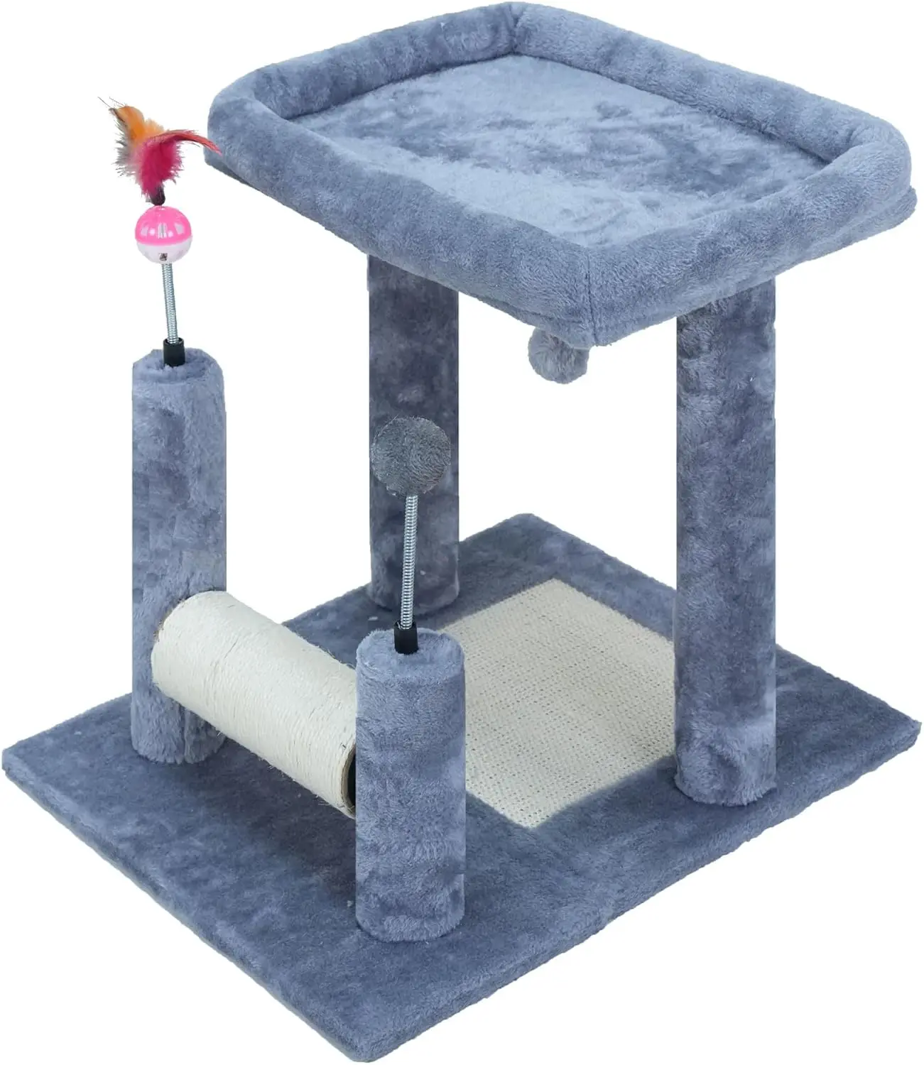 Multifunctional Cat Scratching Posts for Indoor Kittens,Cat Scratching Posts for Play and Activity,Scratching Posts with
Multifunctional Cat Scratching Posts for Indoor Kittens,Cat Scratching Posts for Play and Activity,Scratching Posts with
